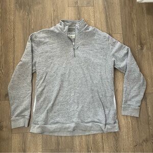 Chubbies 1/4 zip cotton gray men’s‎ Sz XL
